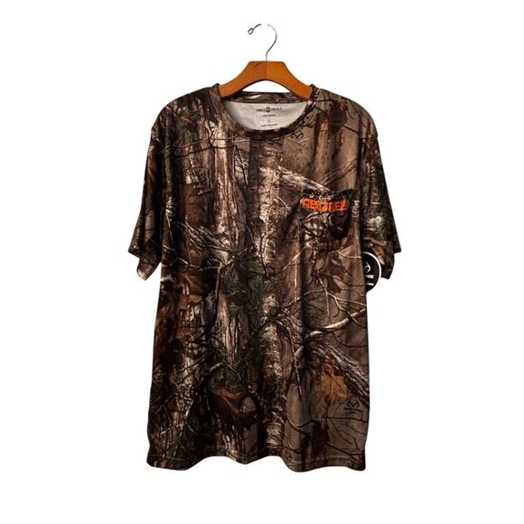 Realtree Brown and Green Short Sleeve Tee 8 0481 - Picture 6 of 6
